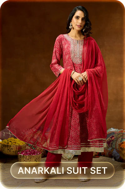 Anarkali Suit Set